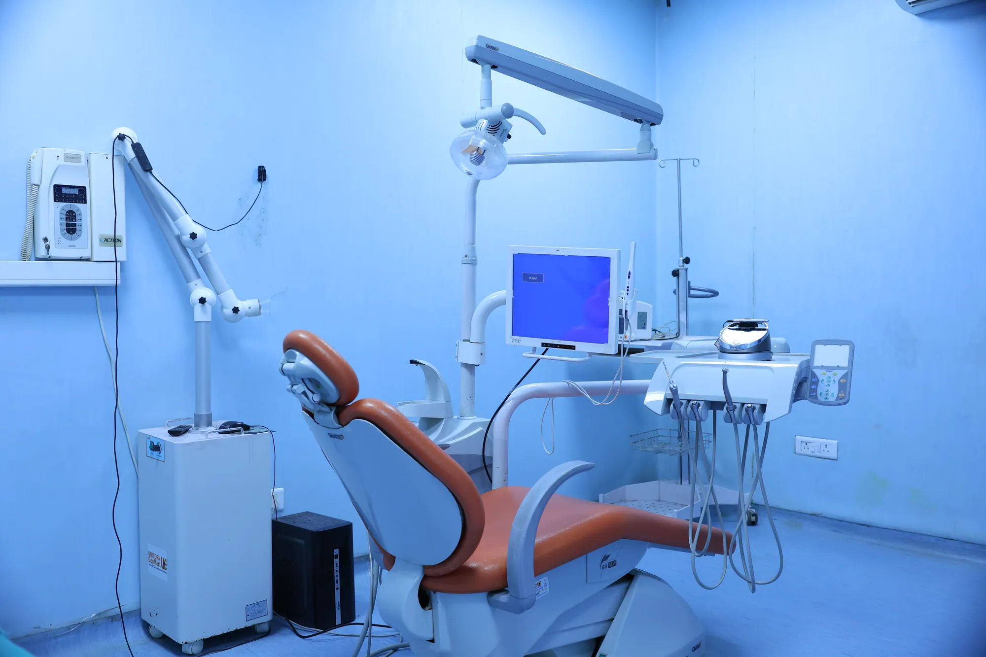 Dental laser equipment at the hospital
