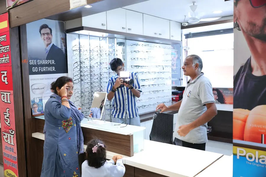 A closer look at our optical shop 2.